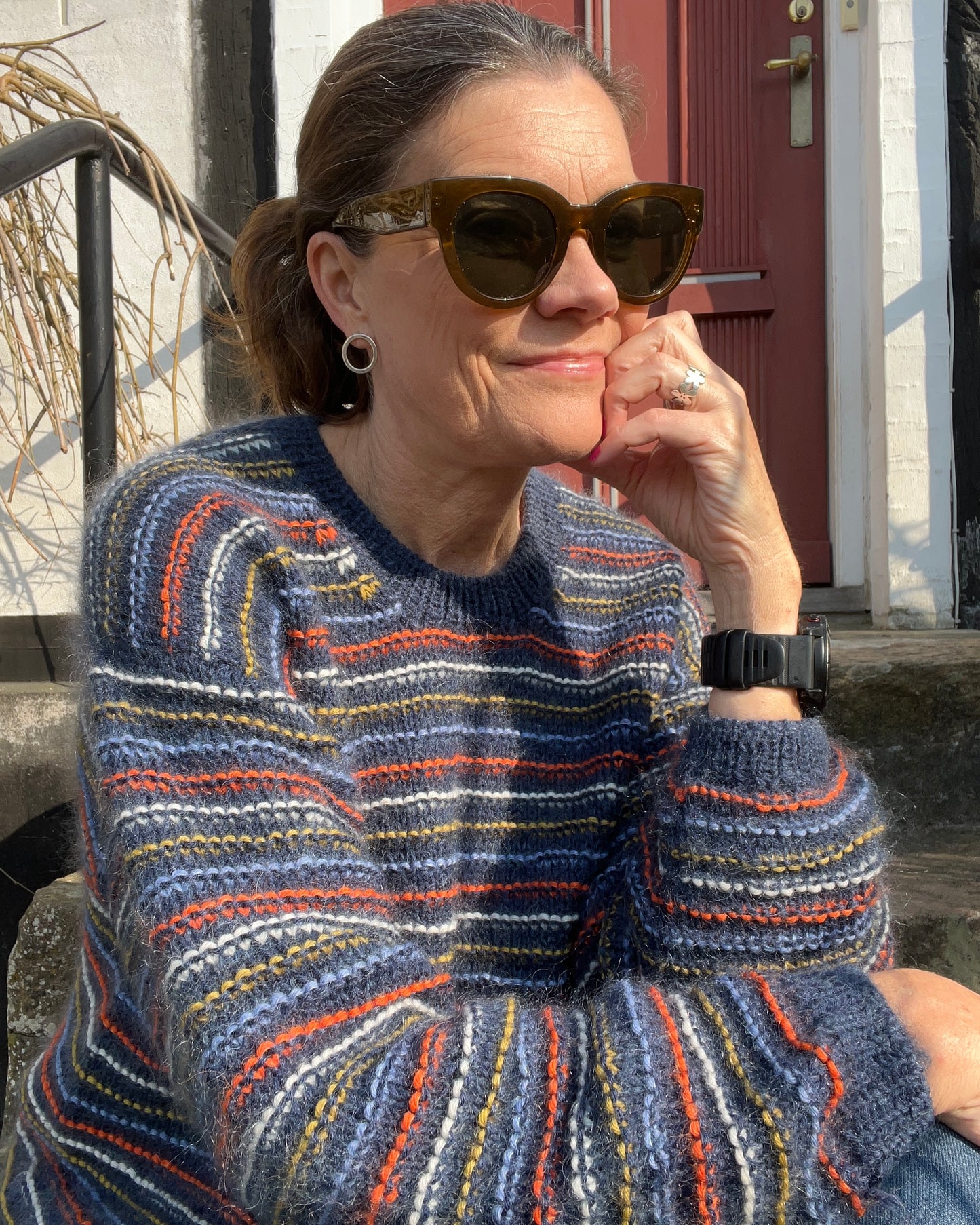 Tidal Stribes Sweater