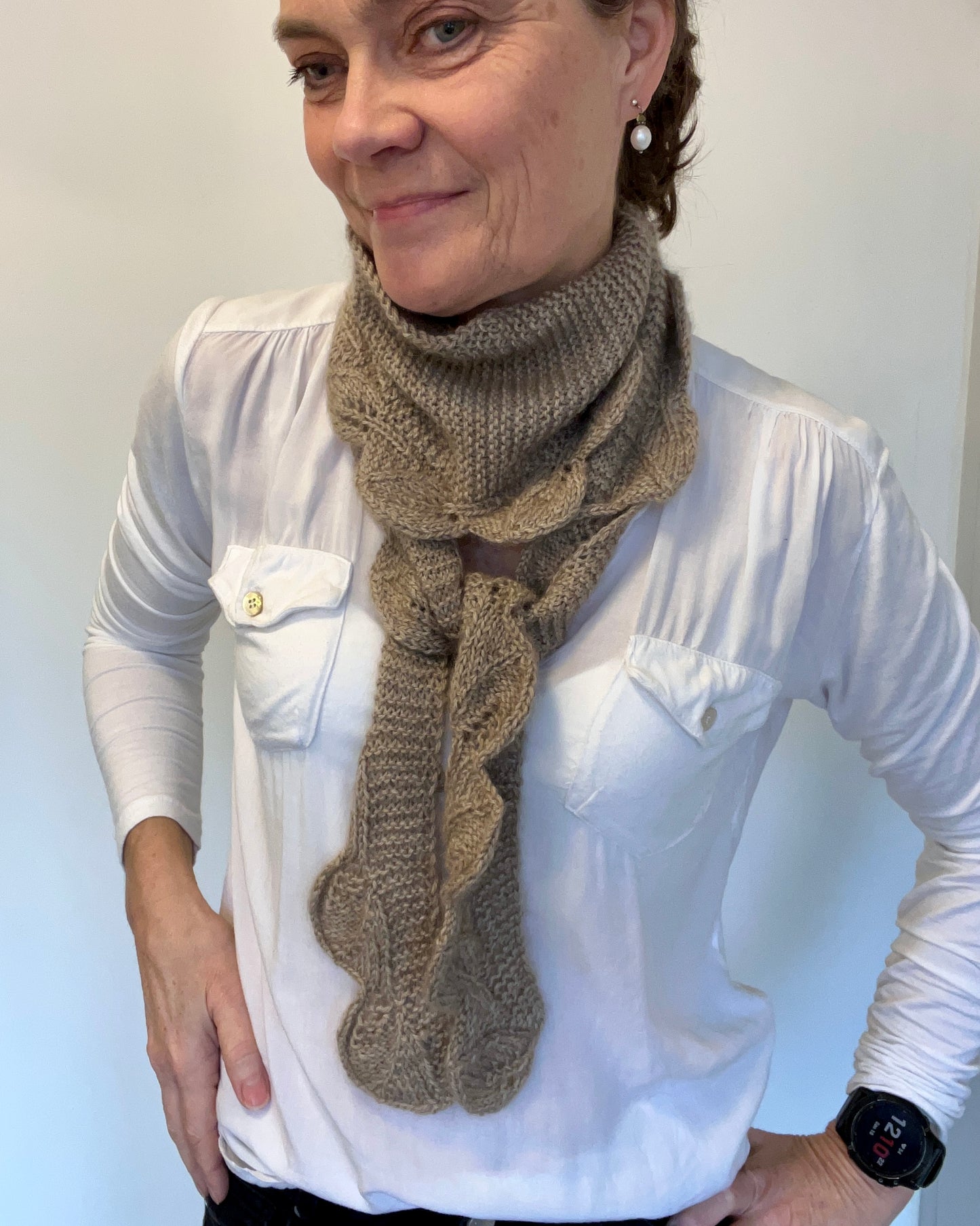 Blossom Leaf Scarf