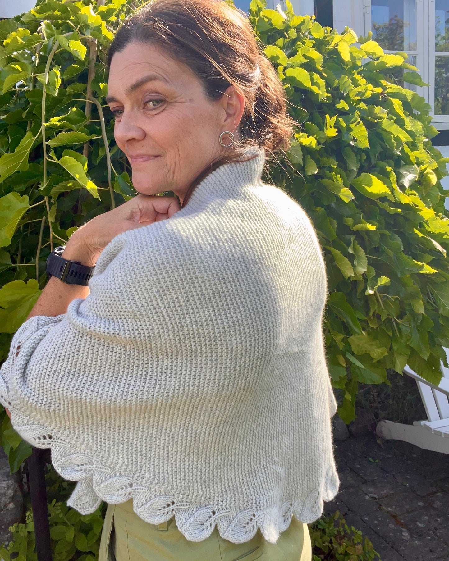Blossom Leaf Shawl
