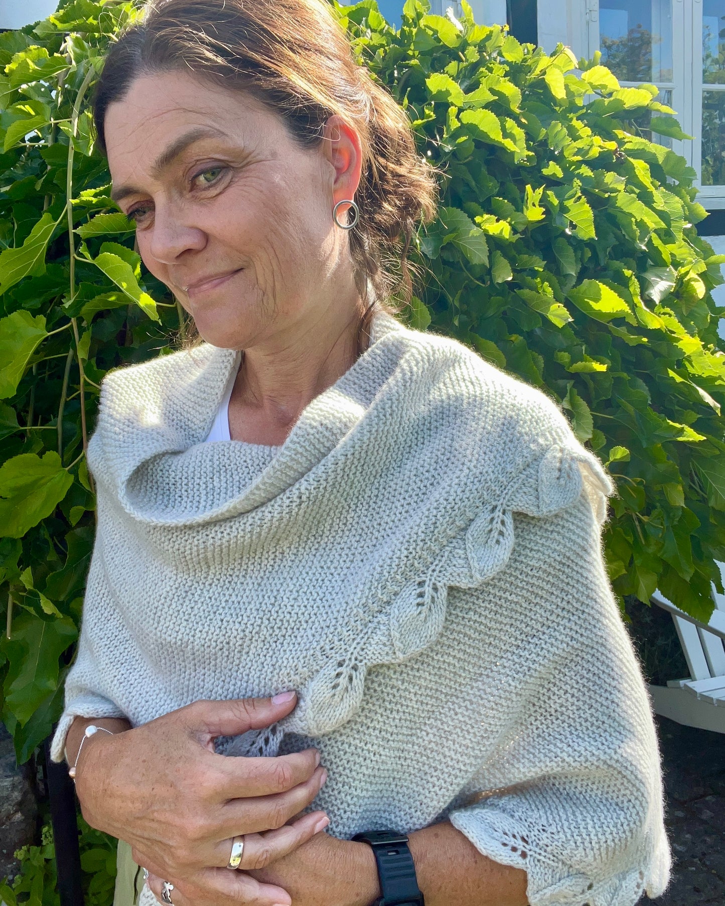 Blossom Leaf Shawl