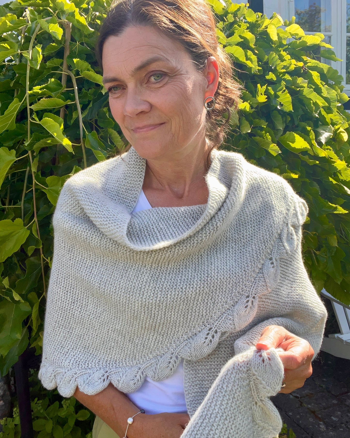 Blossom Leaf Shawl