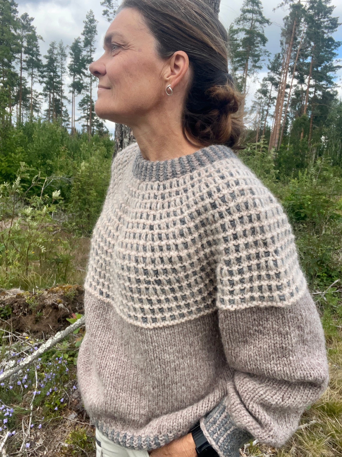 Chunkey Dot's & Dashes Sweater