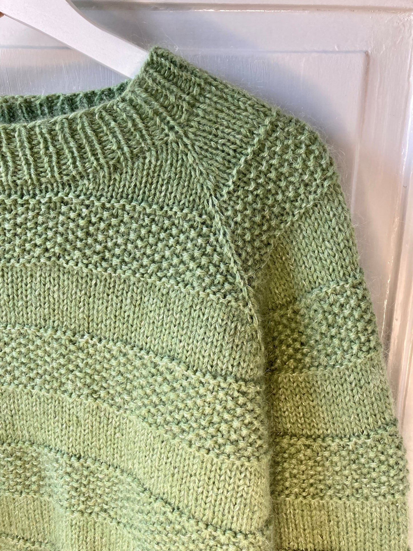 Moss & Stripes Sweater