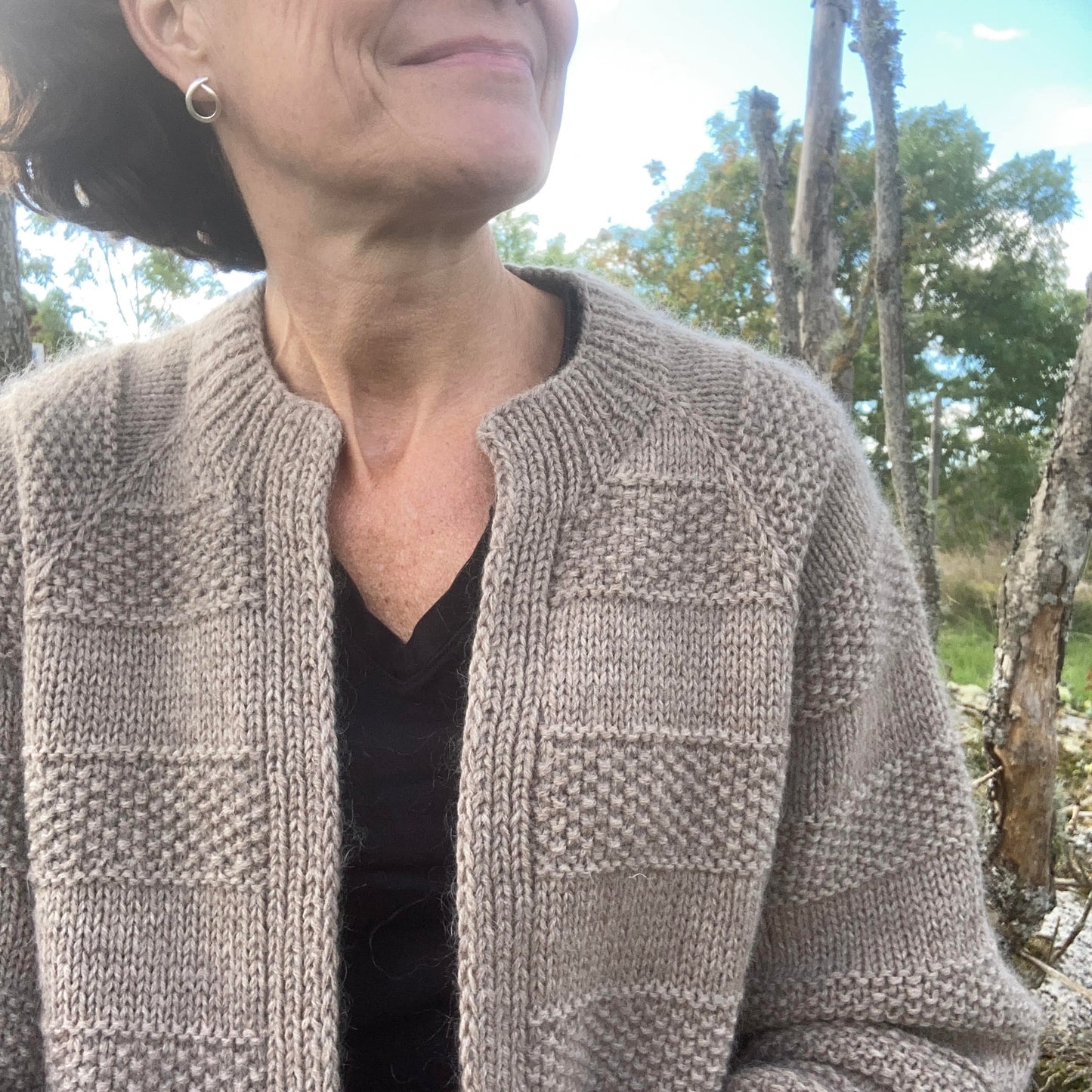 Moss & Stripes Cardigan