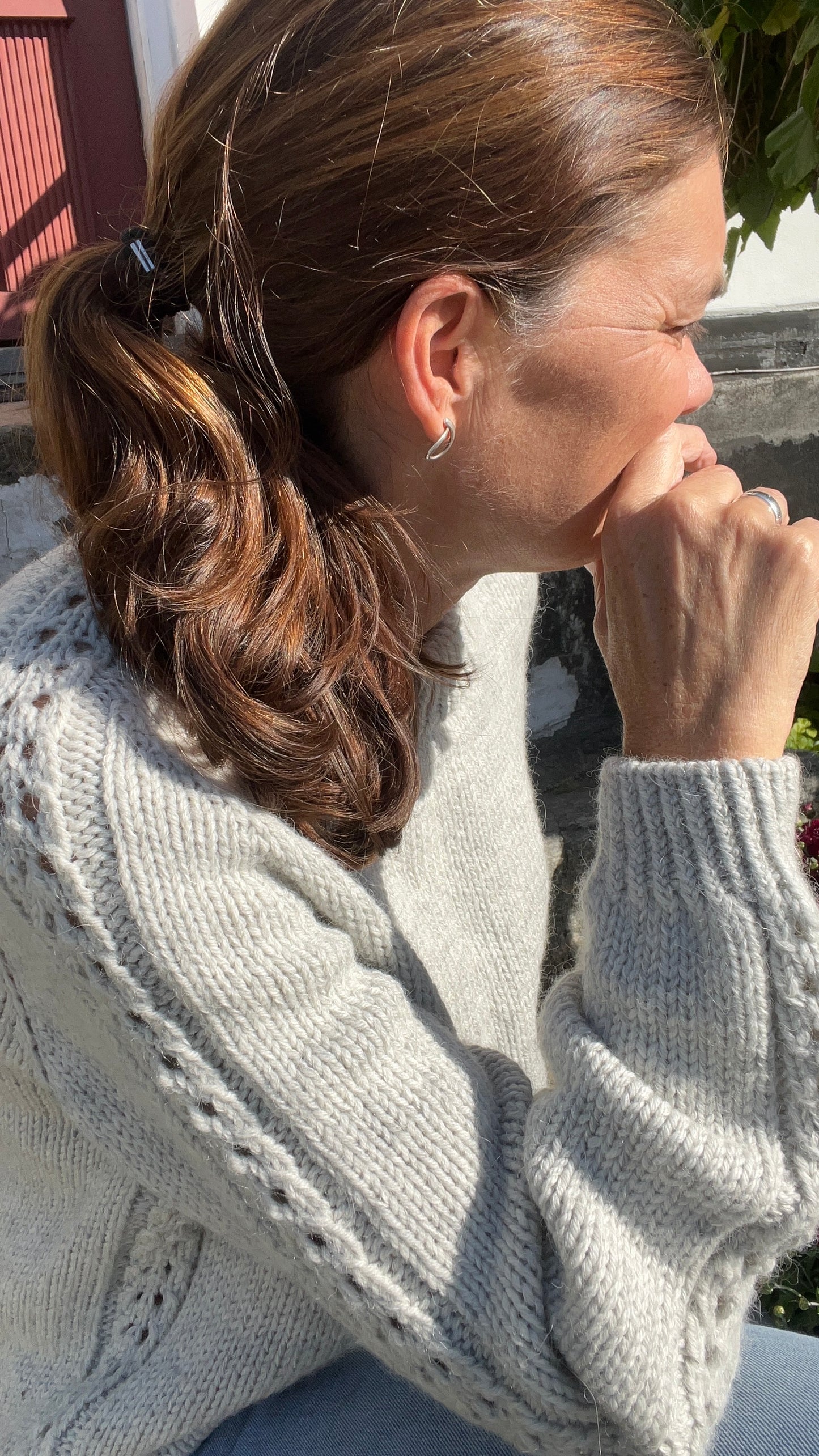 Chunky Cherry Delight Sweater
