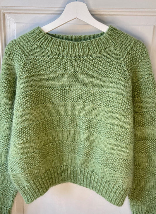Moss & Stripes Sweater